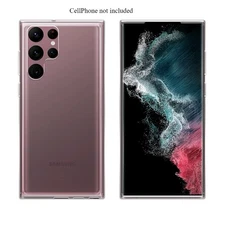 Clear TPU Protection Back Cover Case for Samsung Galaxy S22 Ultra SM-S908U Phone