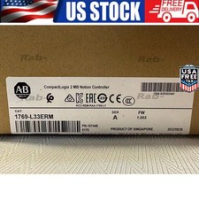 AB 1769-L33ERM SER A Allen-Bradley CompactLogix 2 MB Motion US Free Tax