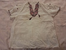 Ukrainian Vyshyvanka Vintage Dress Era Woman Clothing Made Ukraine Collectible