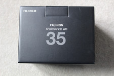 FUJI FUJINON 35 XF35MM F2 R WR SILVER LENS X-MOUNT BRAND NEW BOXED