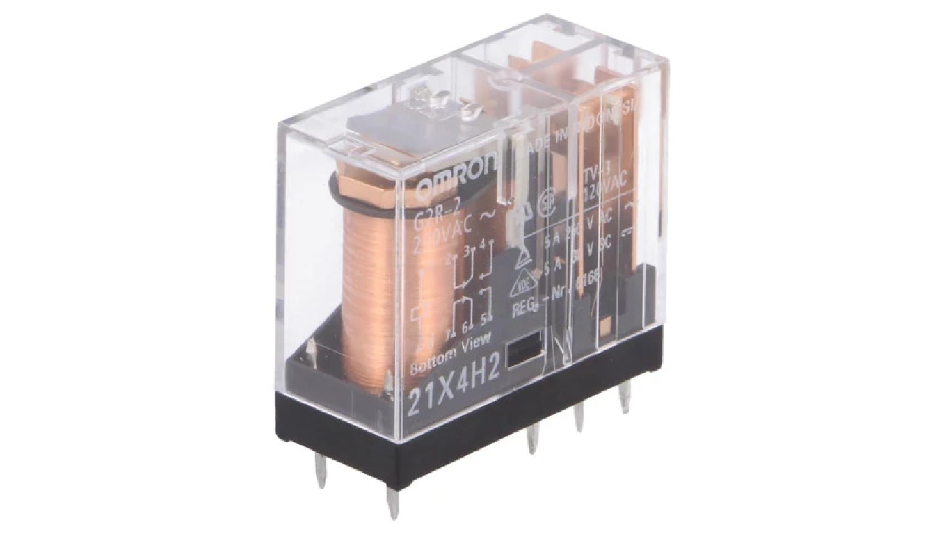 Relay: Electromagnetic DPDT Coils: 230VAC G2R-2 230VAC
