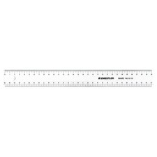 STAEDTLER Ruler Grooved Line Drawing 30cm 962 02-30