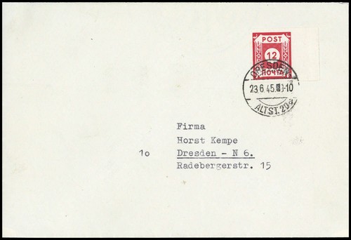 SBZ Ostsachsen Nr. 41 SR (1731403999) - Bild 1 von 1