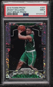 2019-20 Panini Prizm Fast Break Grant Williams #267 PSA 9 MINT Rookie RC