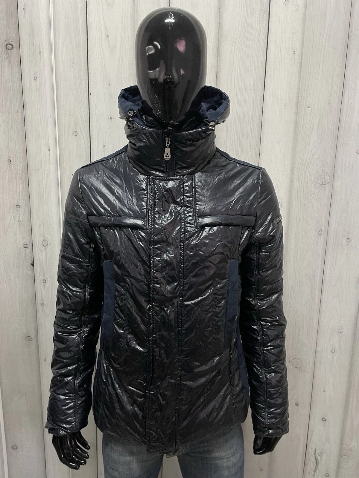 Peuterey Men's Goose Down Winter Puffer Jacket With Hood Size 50 Black
Opens in a new window or tab