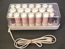 Vintage Clairol R-20 Electric Hot Rollers Hair Setter 20 Rollers Made in Denmark