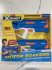 Zuru X-Shot Hydra Pulse 2 Pack, Fully Motorized Water Blasters Water Gun