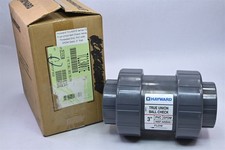 Hayward TC1300TE 3" PVC True Union Ball Check Valve FNPT Threaded Ends EPDM Seal