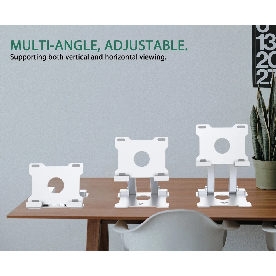 6-15 in Adjustable Aluminum Tablet Stand Holder for iPad air/mini/Pro Surface - Image 3 of 4