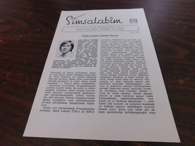Simsalabim Magic Magicians Magazine #125 February 10, 1974