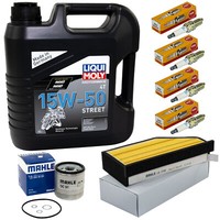 ÖL Set 4L Wartung FüR BMW K 1200 GT LT RS 1997-09 Luftfilter ÖLfilter ZüNdkerzen
