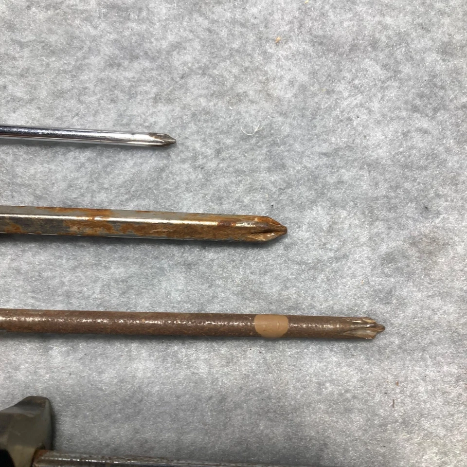 5 Vintage Screwdrivers Lot Phillips Torx Hand Tools Casey K Tool - Image 3 of 4