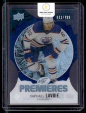 2023-24 Upper Deck Ice Ice Premieres Blue Raphael Lavoie Rookie 623/799 #164