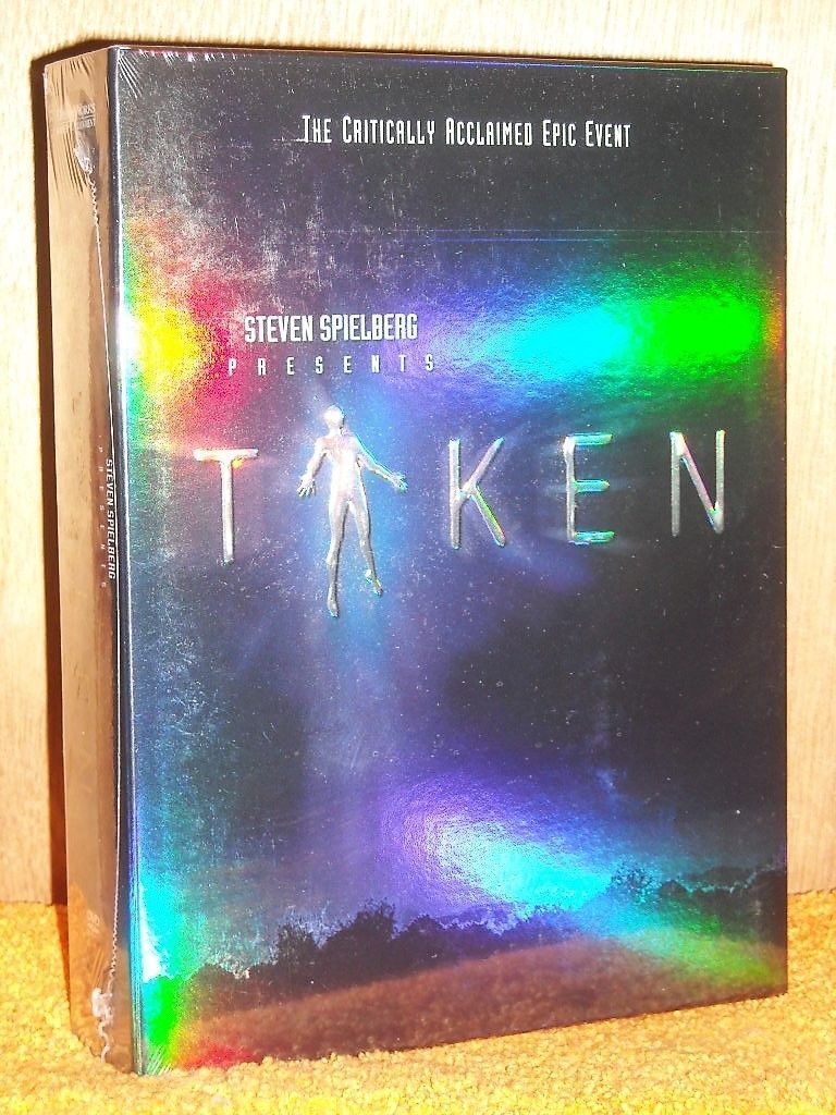 Taken (DVD, 2003, 6-Disc) Steven Speilberg TV Series Dakota Fanning scifi aliens Taken (DVD, 2003, 6-Disc) Steven Speilberg TV Series Dakota Fanning scifi aliens
