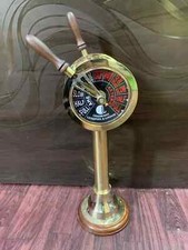 Vintage Messing Schiff Maschinenraum Telegraph poliert 20 Zoll Sammlerst&uuml;ck W...