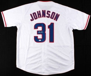 Davey Johnson Signed 1978 Chicago Cubs Jersey (JSA COA) 2nd Baseman
