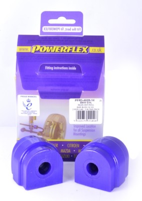 Powerflex PU Buchsen BMW 1er 3er X1 5er E60 E61 Stabilager Stabilisator HA 14mm