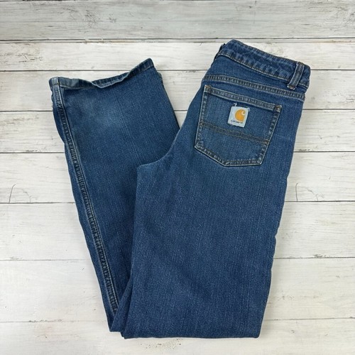 Carhartt Jeans Workwear Blue Jeans Boys 14 (measures 28x27.5")