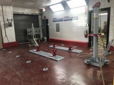 Auto Body Frame Machine Floor Rack System 10 TON Puller FREE JACK + 22 anch pots