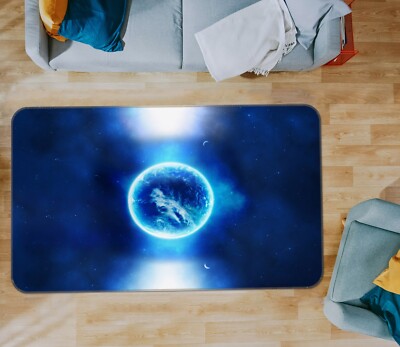 3D Planet Weltraum ZHUC1146 Spiel Rutschfester Teppich Matte Foto Teppich Amy