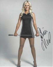SEXY GOLF MODEL BLAIR O'NEAL SIGNED 8x10 PHOTO 1 w/COA BIG BREAK SCHOOL OF GOLF