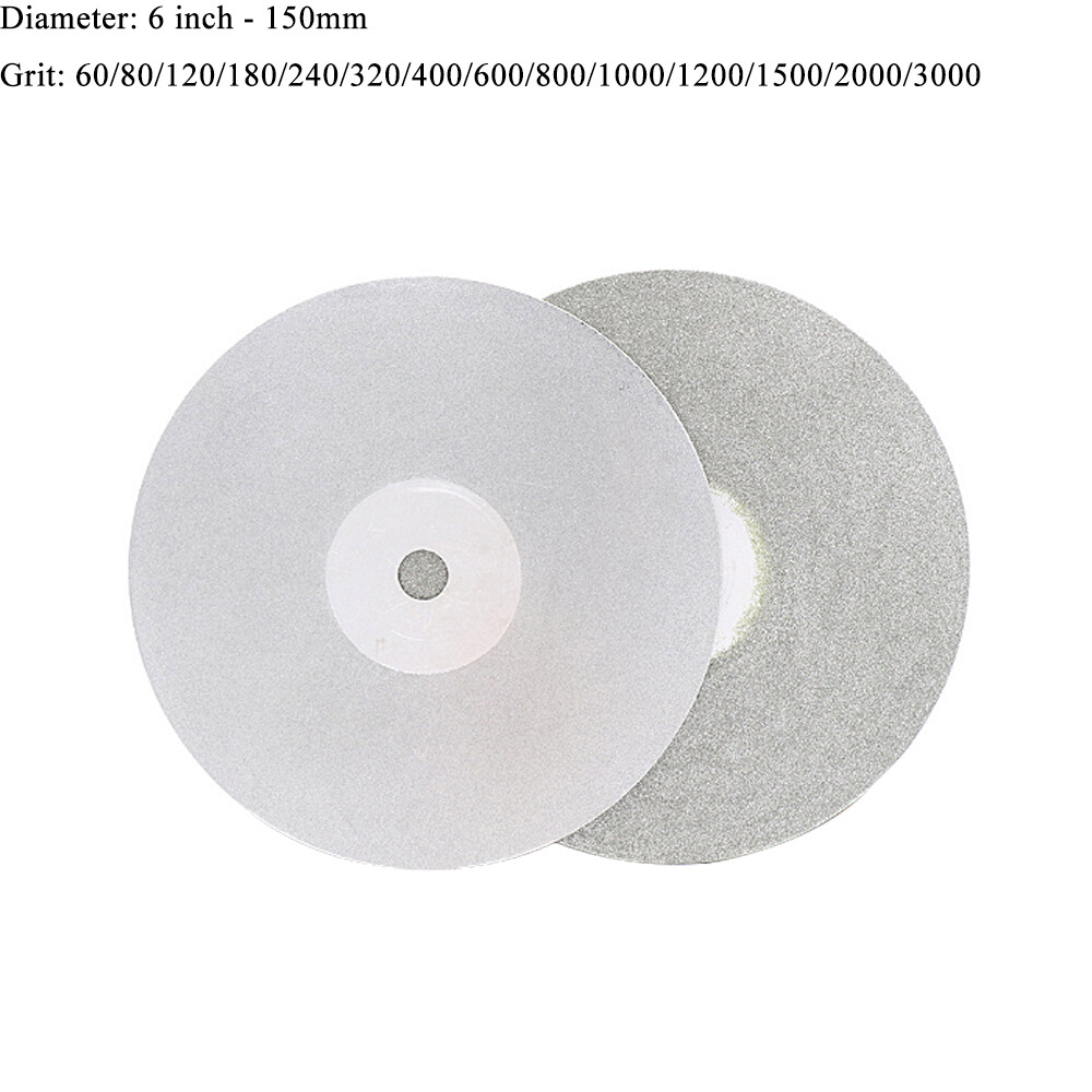 4 In Diamond Grinding Wheel 6-Inch THK Diamond Flat Lap Grinding ...