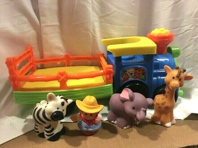 Fisher Price Little People Zoo Safari Train with Animals | eBay