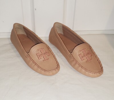 Tory Burch Moccasin Boots TORY BURCH Women's Casey Pebbled Leather