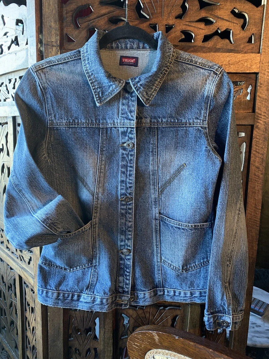 Dressy denim clearance jacket