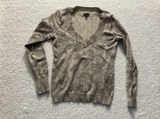 Express Gray Sparkling Sweater,Size Small