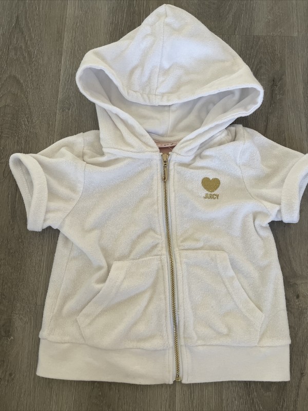 juicy 4t terry cloth jacket 