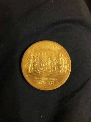 1776-1976 200th Anniversary U.S. MINT PHILA. First Coinage Meeting