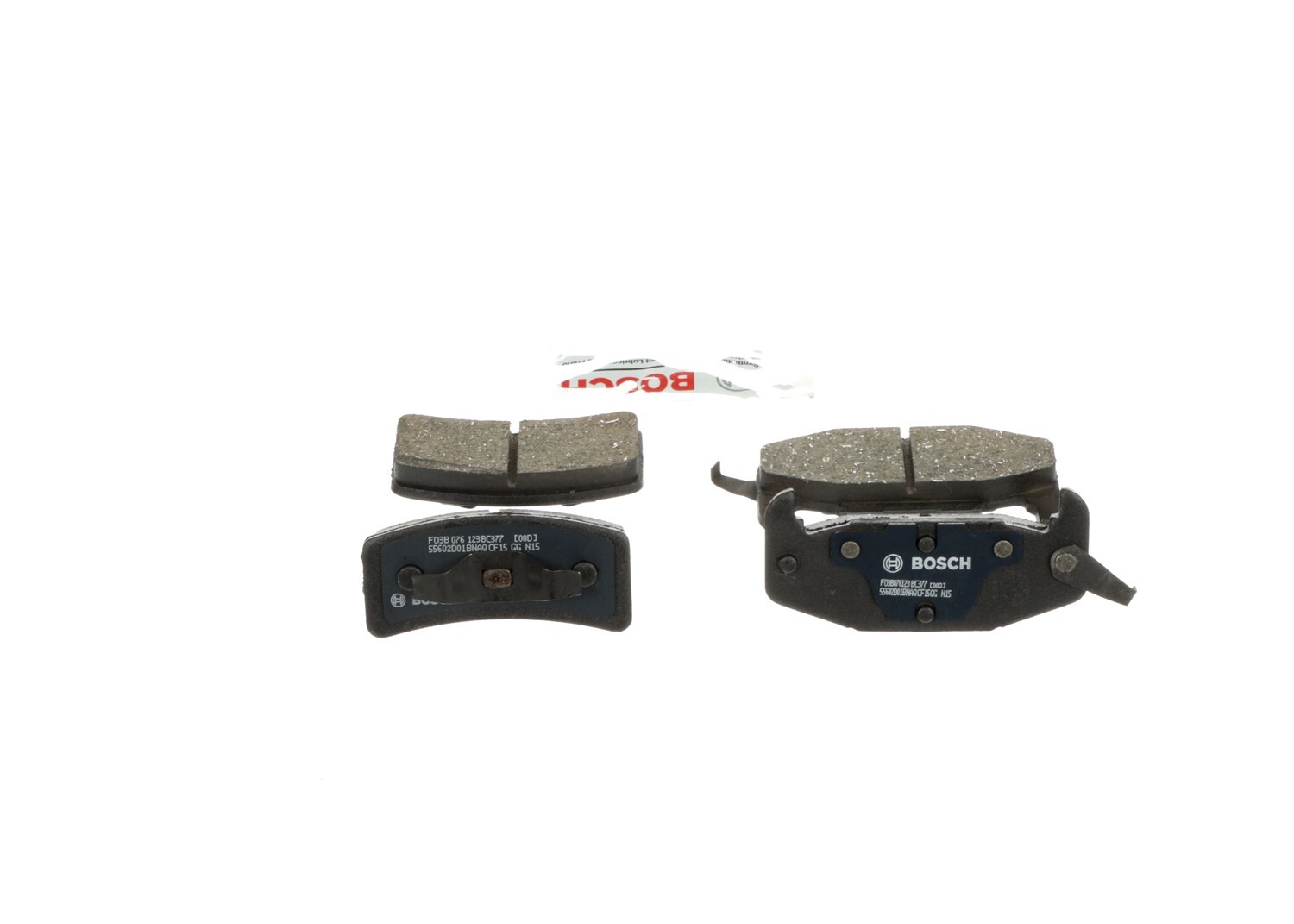 For 1990-1992 Lotus Elan Bosch QuietCast Ceramic Brake Pads Rear 1991