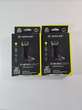 Lot Of 2 DonJoy Performance Knit Ankle Compression Sleeve