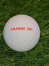 Vintage Ping Daphne Inc. White  Teal Multi-Colored Golf Ball Rare 4A