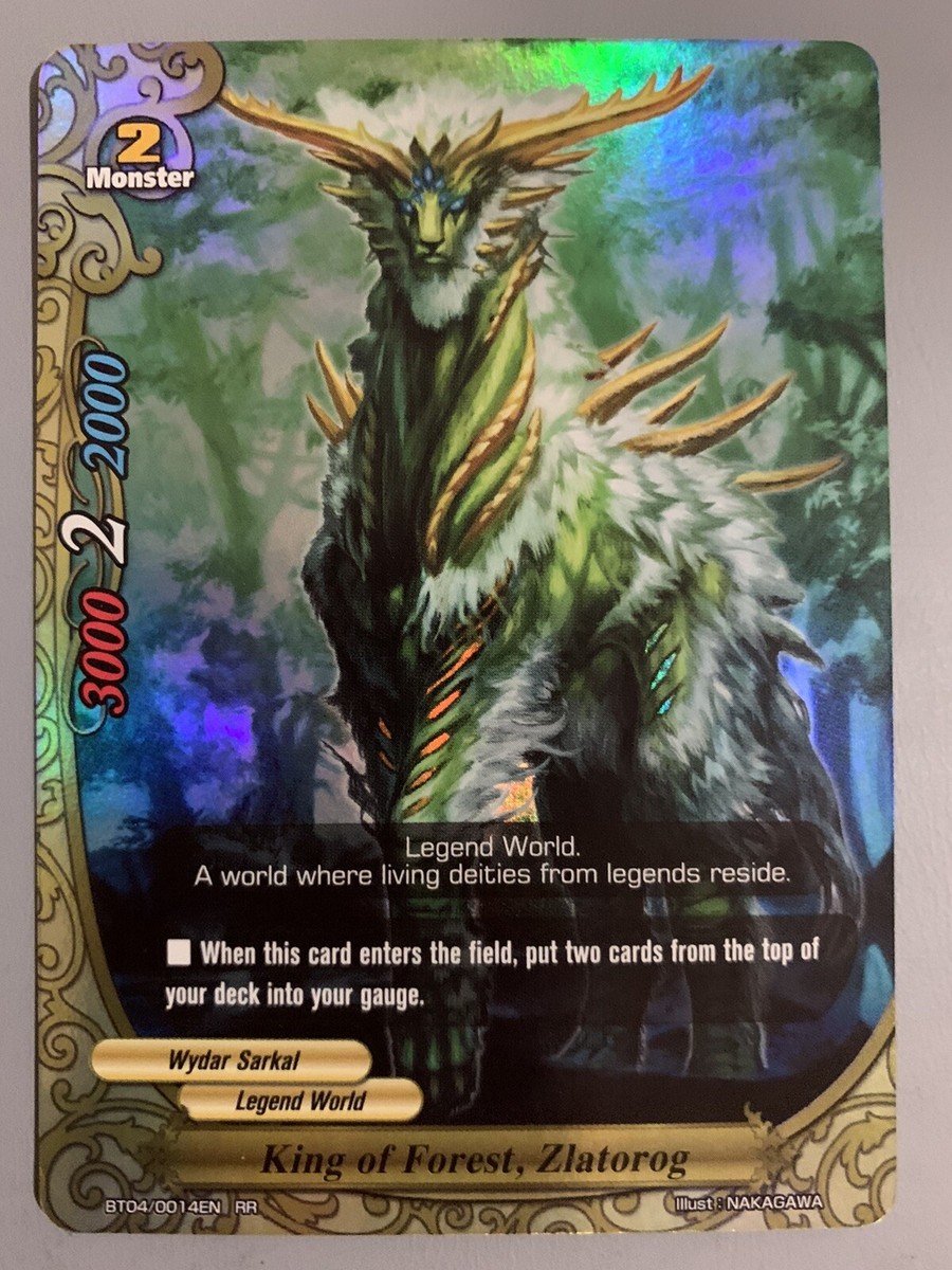 FUTURE CARD BUDDYFIGHT KING OF THE FOREST ZLATOROG (LEGEND WORLD