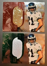 BOBBY TAYLOR-1998 UPPER DECK SPx-BOTH SILVER & GOLD 🏈 FOOTBALL CARDS-EAGLES #ED