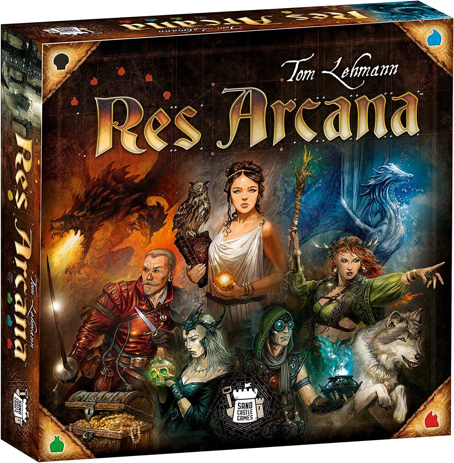 Набор для игры в песочный замок RA0101 Res Arcana, Разноцветный,Стандартный