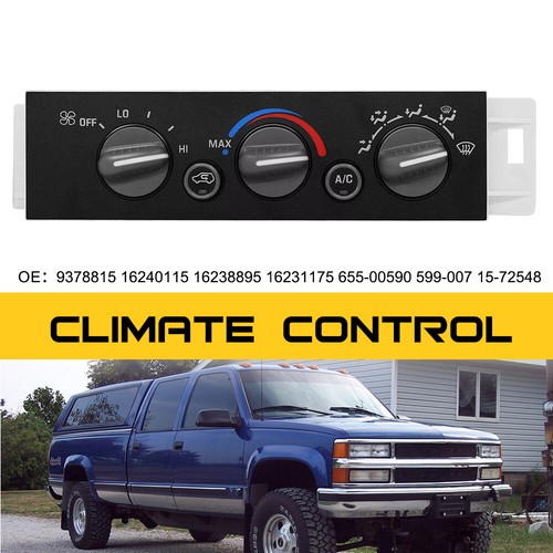 A/C Climate Heater Control Panel Switch For 1996-99 GMC C1500 Chevy C1500 K1500 - Picture 15 of 15
