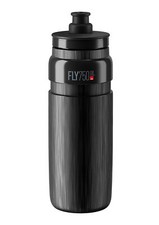 Elite Fly Tex 750ml Lightweight Black Cycling Bottle with Superior Grip