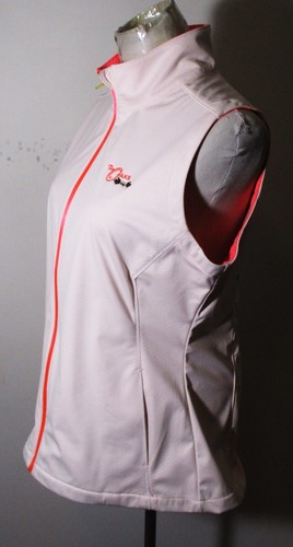 Chaleco de golf UNDER ARMOUR beige cremallera completa talla L - Imagen 4 de 6