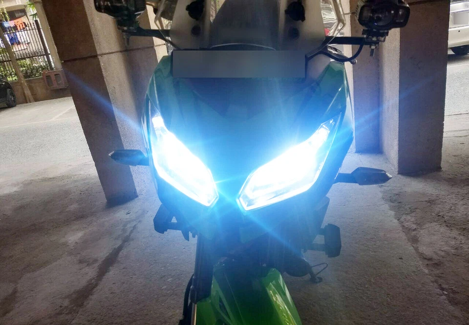 Bombillas LED azul hielo COB faros luz central PARA Polaris Slingshot S SL SLR LE Foto 2 de 4