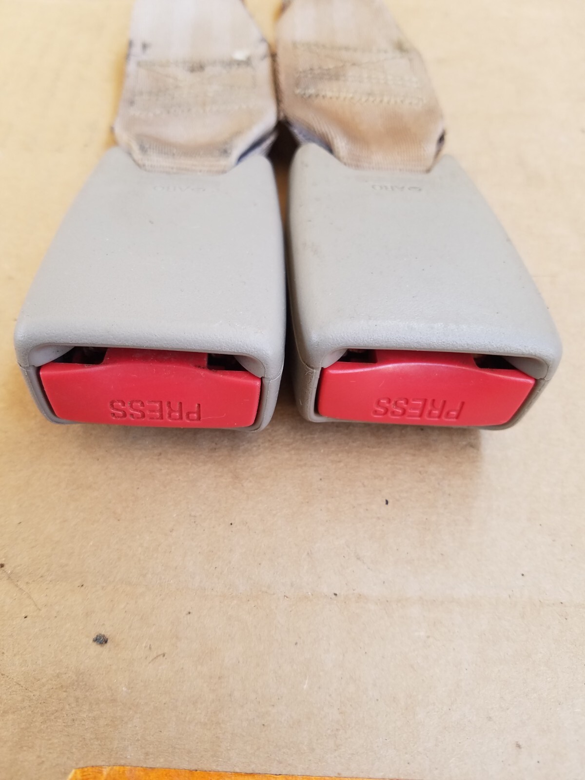 9802 Camaro Firebird Rear Seat Belts Catchers Trans am Z28 SS (Neutral