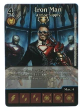 Dice Masters Marvel Stark Industries Iron Man Armor Supply LE Card OP Kit New