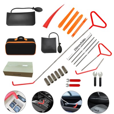 25-Piece Emergency Tool Set for Cars & Trucks - Safe & Versatile