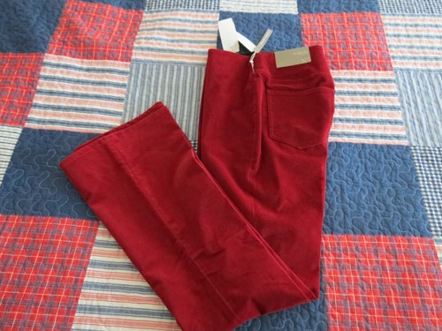 Red Corduroy Pants Women's XS - Picture 18 of 19