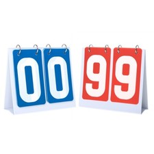 Scoreboard Flip Score Keeper Bulk for Basketball Game, Portable Scoreboard Up to
