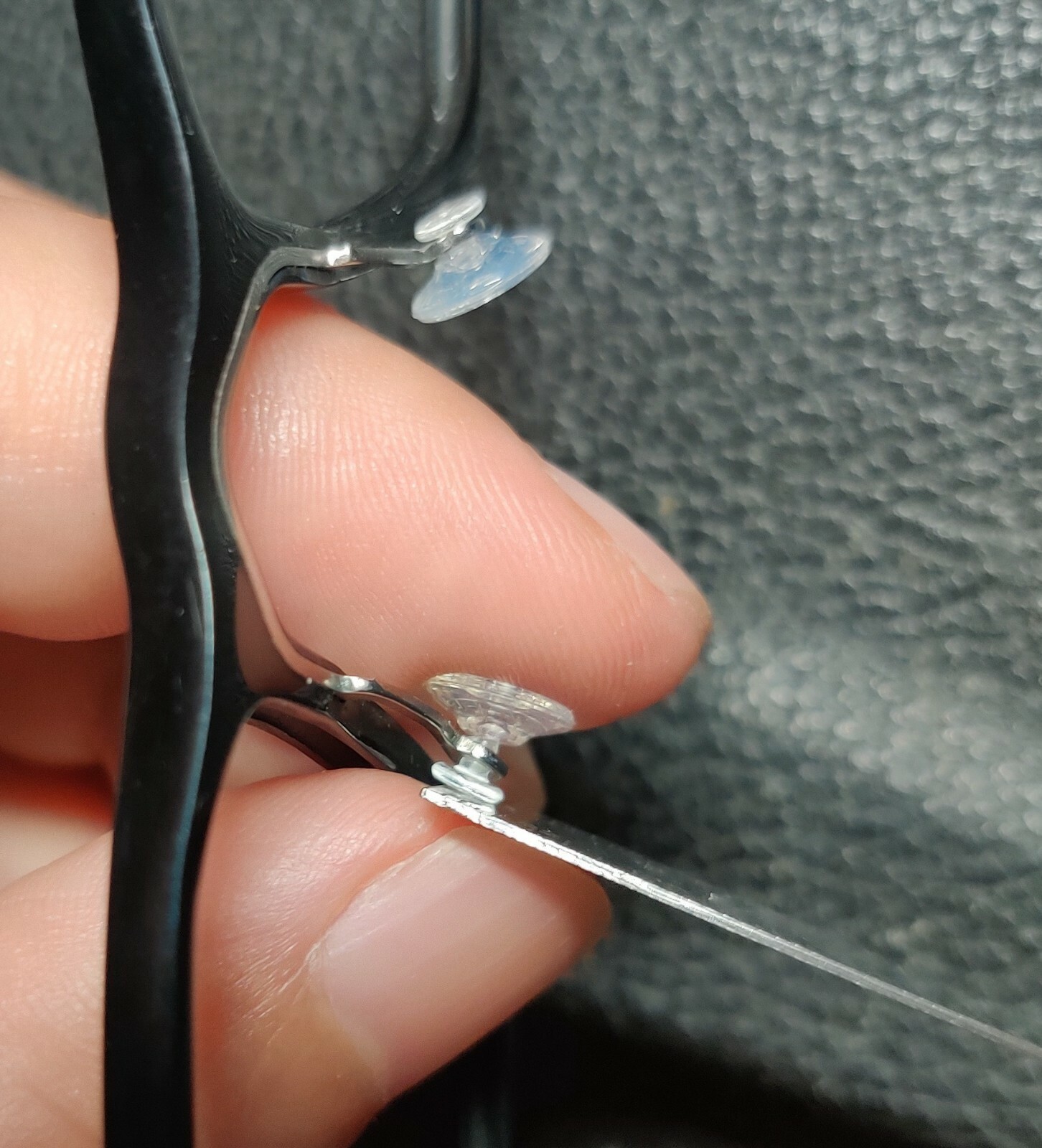 Authentic LINDBERG 10mm Round Silicone Replacement Nose Pads Snapin