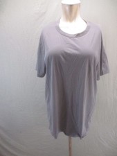 Lululemon Size L Mens Gray Short Sleeve Crew Neck Activewear Sport TShirt 303