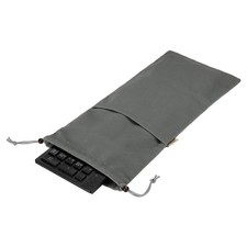 16.9" x 7.1" Keyboard Sleeve Cover 108 Keys Keyboards Portable Case, Gray